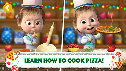 Masha and the Bear Pizza Maker