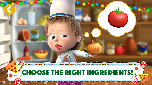 Masha and the Bear Pizza Maker