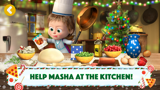 Masha and the Bear Pizza Maker